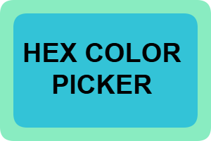 Free Hex Color Picker Tool