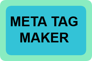 Free Meta Tag Generator Tool