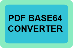 Free PDF to Base64 Encoder