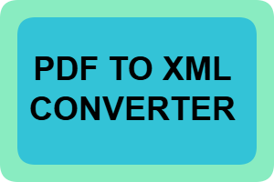 Free PDF to XML Encoder