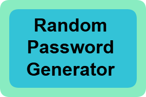 Free Random Password Generator Tool