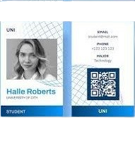 ID Card 2 Side Vertical